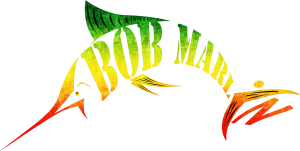 Bob Marlin OG Rasta Logo